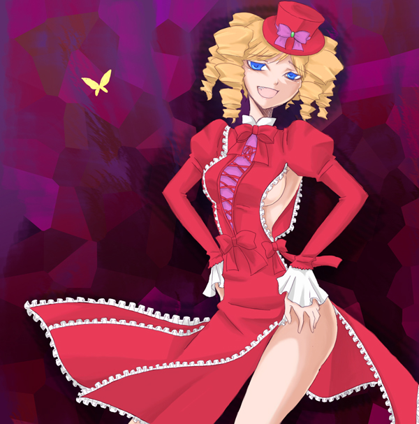 gaap (umineko no naku koro ni) drawn by kyun_(midori)