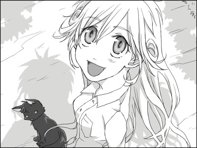 cleo everlastin and leki (majutsushi orphen) drawn by kittaka_kaname