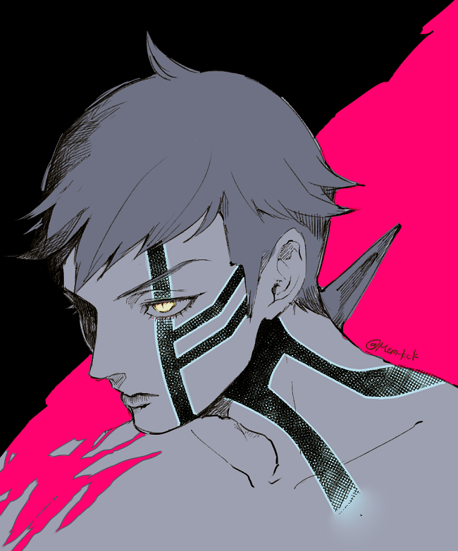 demi-fiend (shin megami tensei and 1 more) drawn by memessa