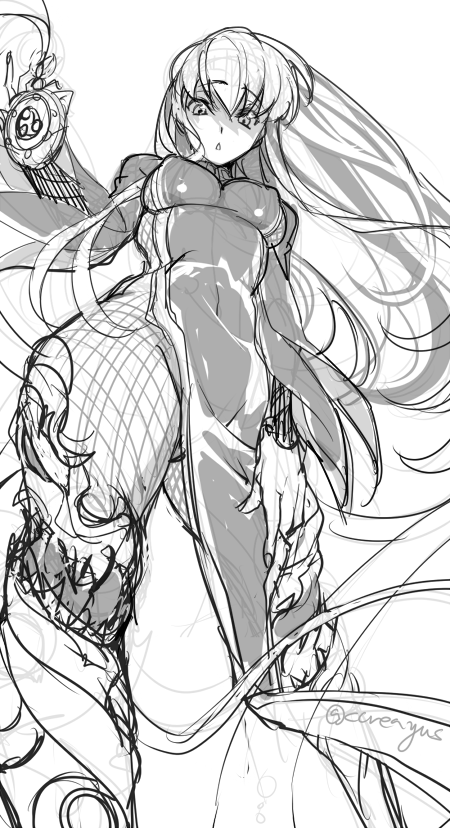 c.c. (code geass and 1 more) drawn by creayus