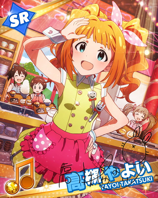 takatsuki yayoi, satake minako, hakozaki serika, and kinoshita hinata (idolmaster and 1 more)