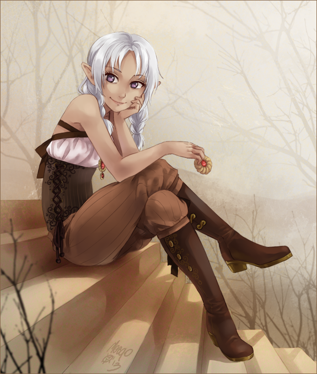 original drawn by meago