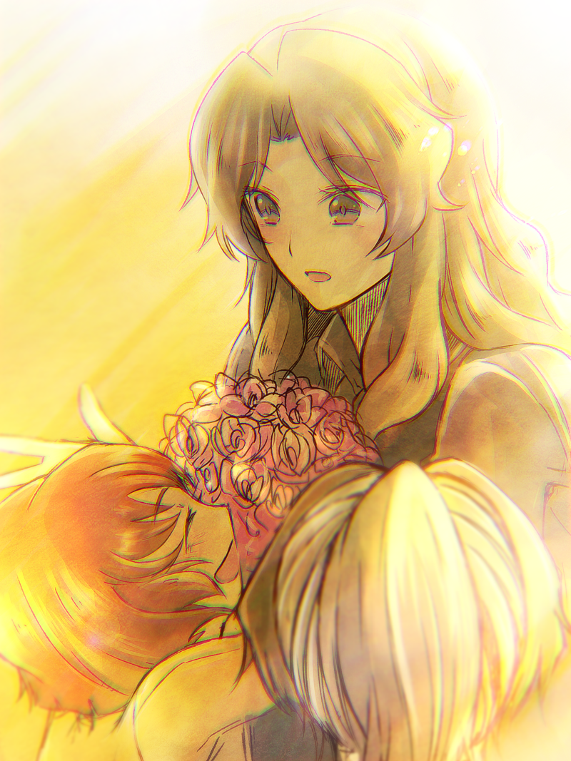 toomi maya and toomi chizuru (soukyuu no fafner) drawn by haru_sakurazaki