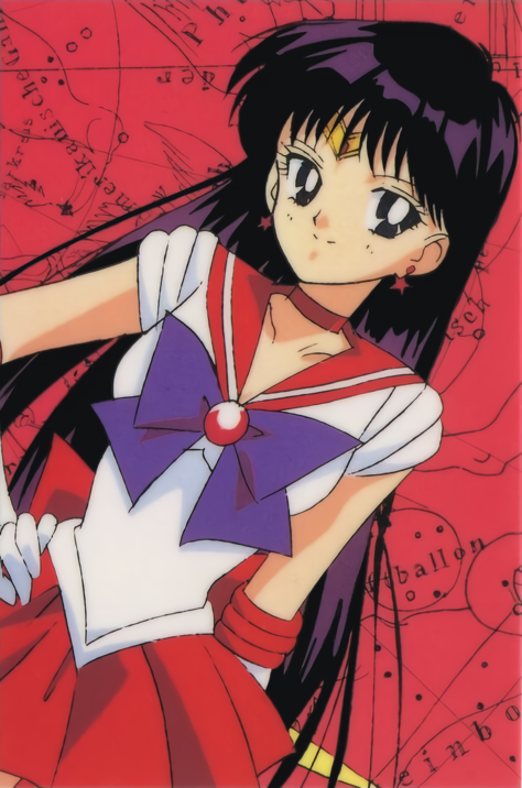 hino rei and sailor mars (bishoujo senshi sailor moon and 1 more) drawn by itou_ikuko