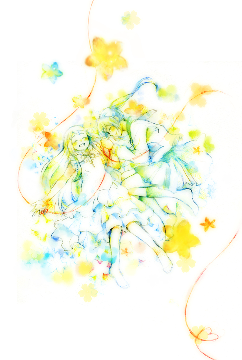 hatsune miku and honma meiko (vocaloid and 1 more) drawn by kuwahara_souta