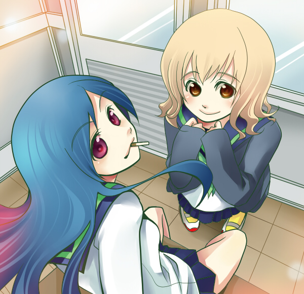 tanishiro karin and shinonome chika (pianissimo) drawn by hajime_(housennka)