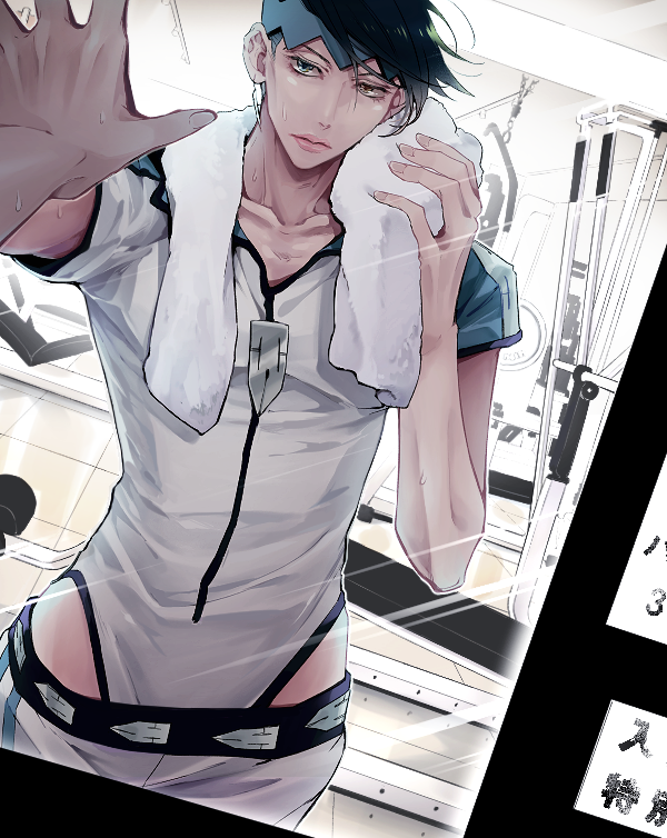 kishibe rohan (jojo no kimyou na bouken and 1 more) drawn by senbiki_(nonono69)