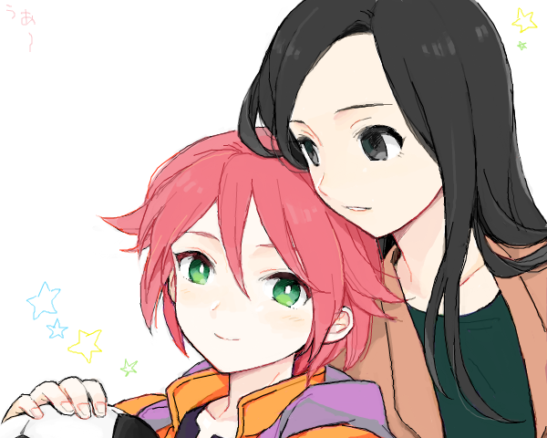 kiyama hiroto and kira hitomiko (inazuma eleven) drawn by hirosuke_(psychexx)