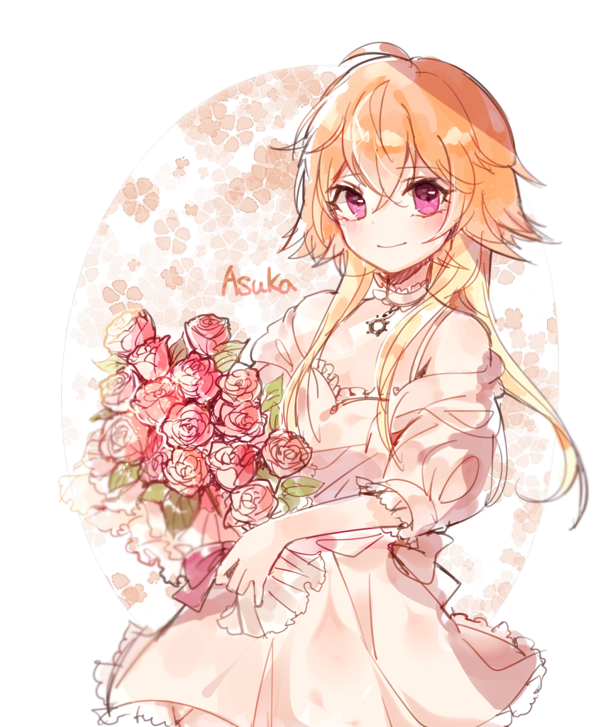 ninomiya asuka (idolmaster and 1 more) drawn by jikgu