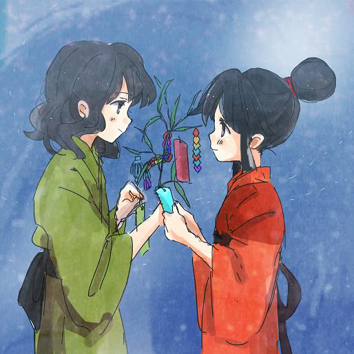 shindou takuto and okatsu (inazuma eleven and 2 more) drawn by abrame