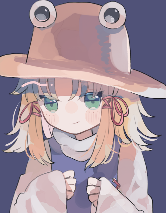 moriya suwako and pyonta (touhou) drawn by hiyuu_(hiyualice)