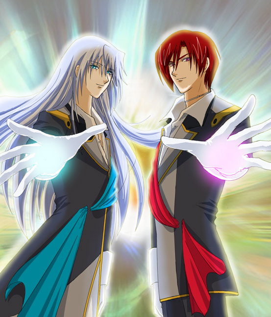 sinistra and dextera (kiddy grade) drawn by lala_(artist)