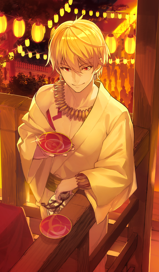 gilgamesh (fate and 1 more) drawn by shirabi