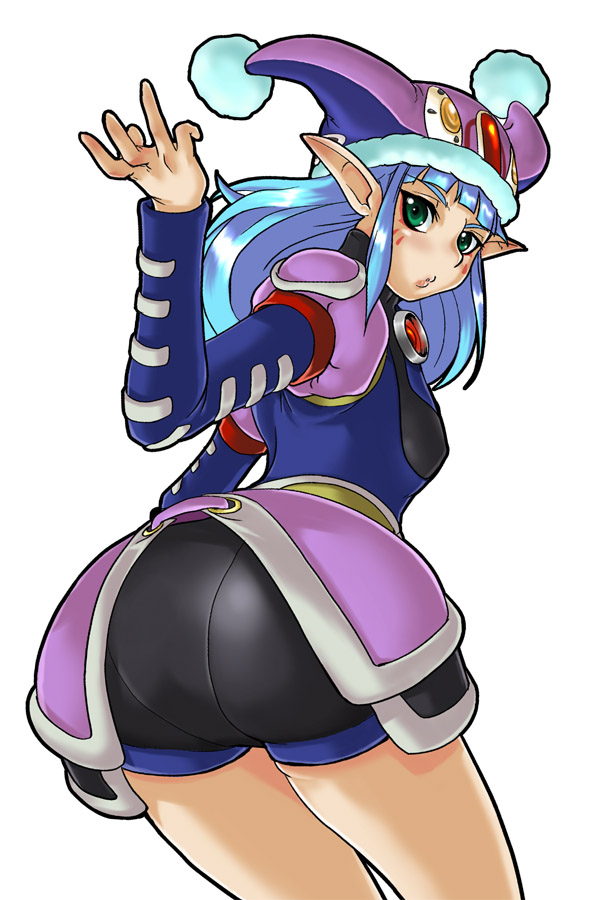 fonewearl and rupika (phantasy star and 1 more) drawn by bobabo