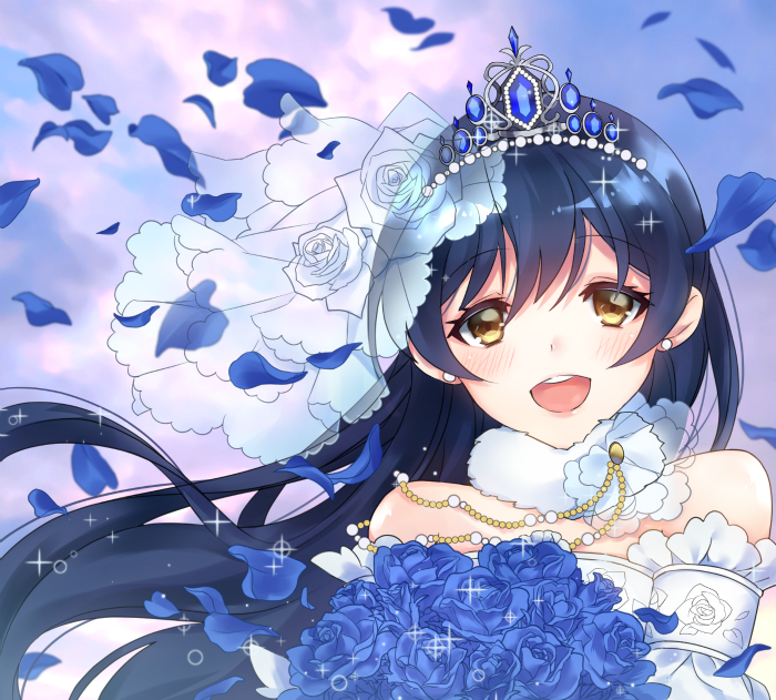sonoda umi (love live! and 2 more) drawn by fuuko_(pixiv4572784)