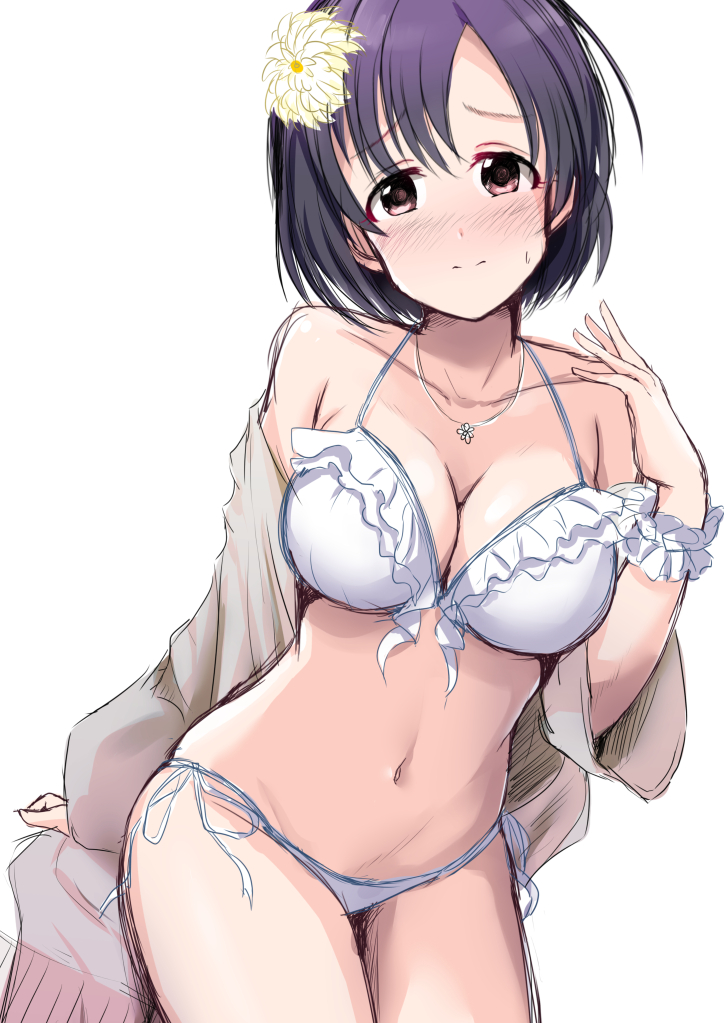 shiragiku hotaru (idolmaster and 1 more) drawn by sousakubito