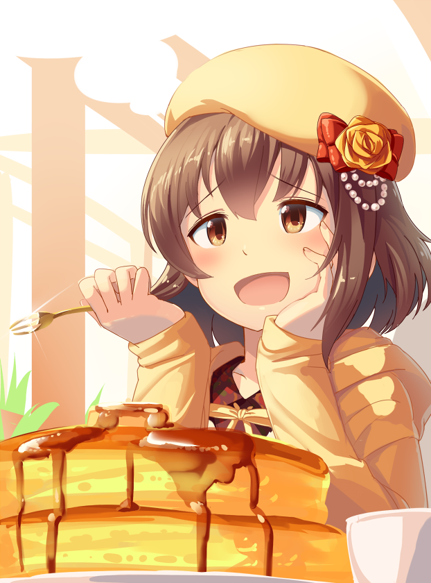 kita hinako (idolmaster and 2 more) drawn by yoshika_(music480069)