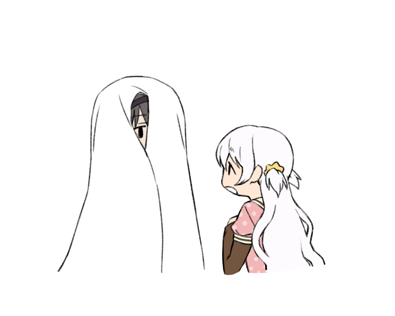 akemi homura and momoe nagisa (mahou shoujo madoka magica and 1 more) drawn by oda_takayuki