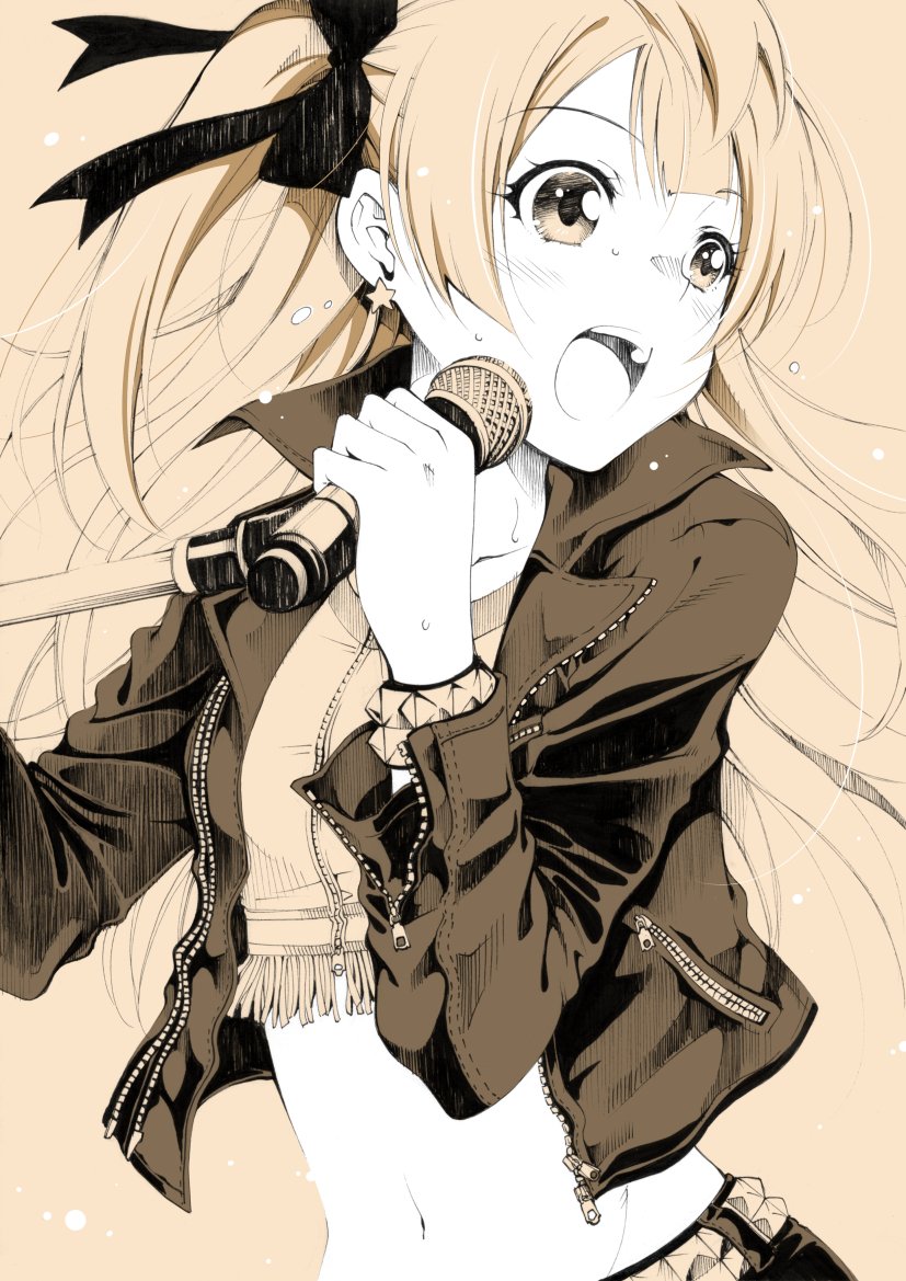 minami kotori (love live! and 1 more) drawn by inui_sekihiko