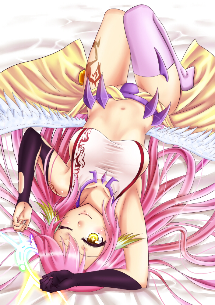 jibril (no game no life) drawn by mizunashi_hayate