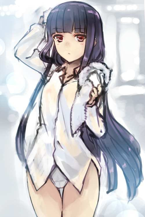 shirakiin ririchiyo (inu x boku ss) drawn by prime_(prime_tw)