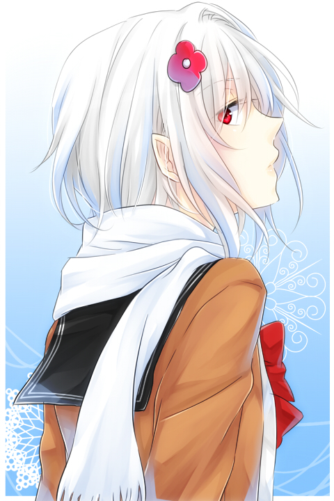 accelerator and suzushina yuriko (toaru majutsu no index) drawn by mono_(kira8851)