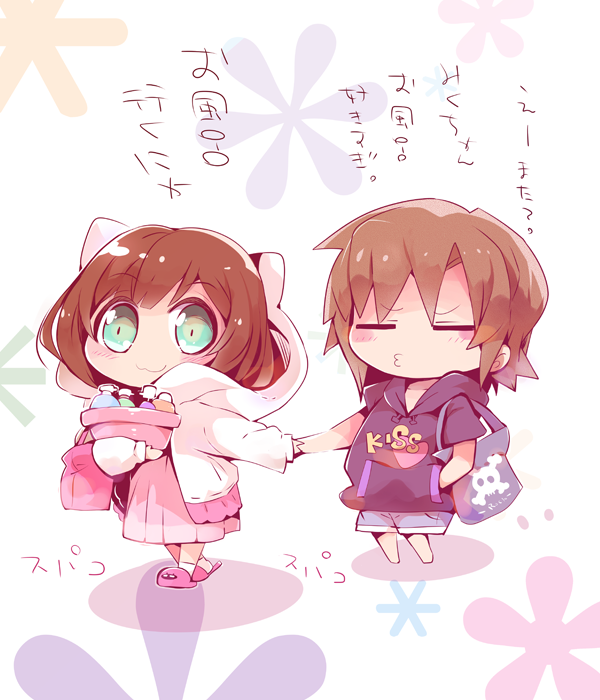 maekawa miku and tada riina (idolmaster and 1 more) drawn by usoneko