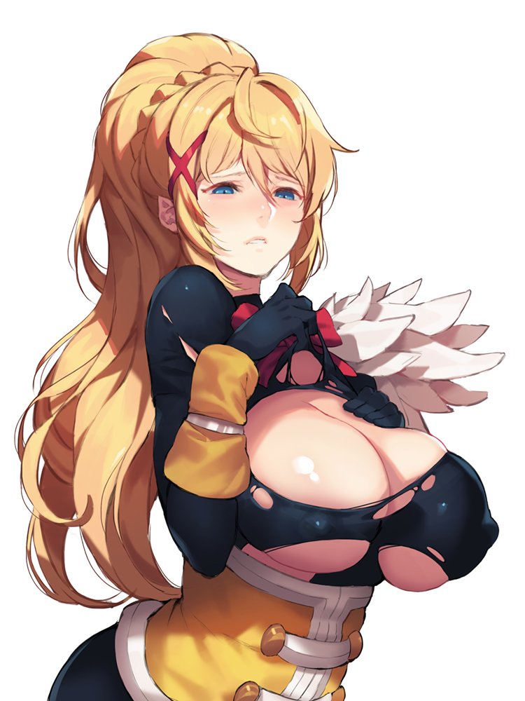 darkness (kono subarashii sekai ni shukufuku wo!) drawn by bacius