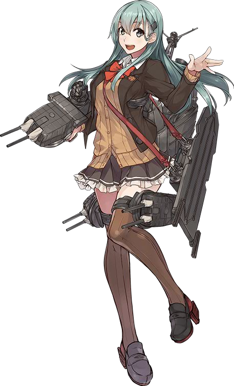 suzuya and suzuya kai ni (kantai collection) drawn by konishi_(koconatu)