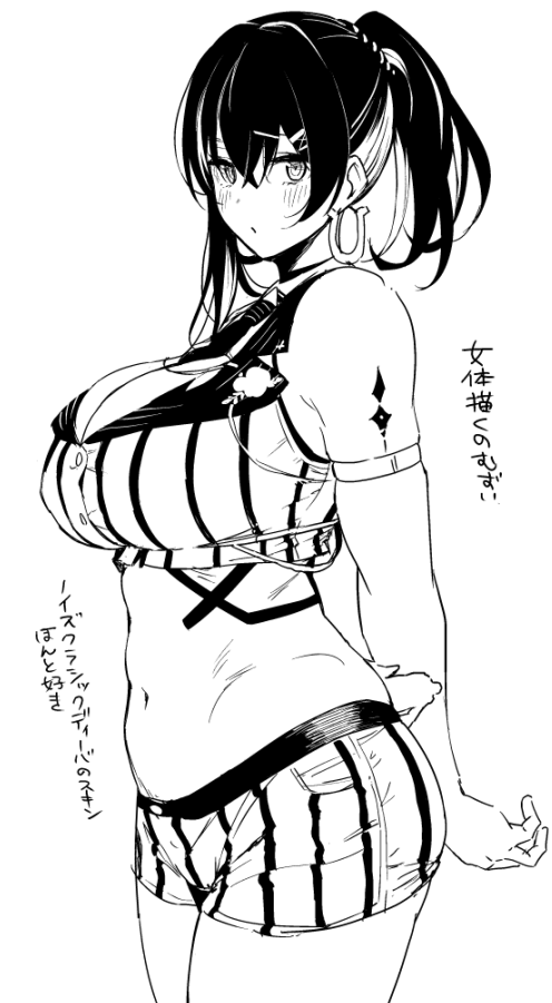 noise (goddess of victory: nikke) drawn by amano_don