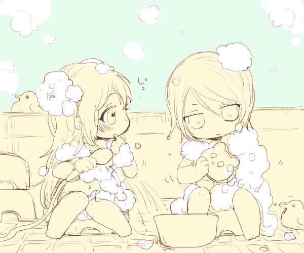xing cai and guan yinping (shin sangoku musou) drawn by yarakuru