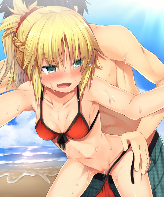 mordred (fate and 2 more) drawn by marimo_danshaku