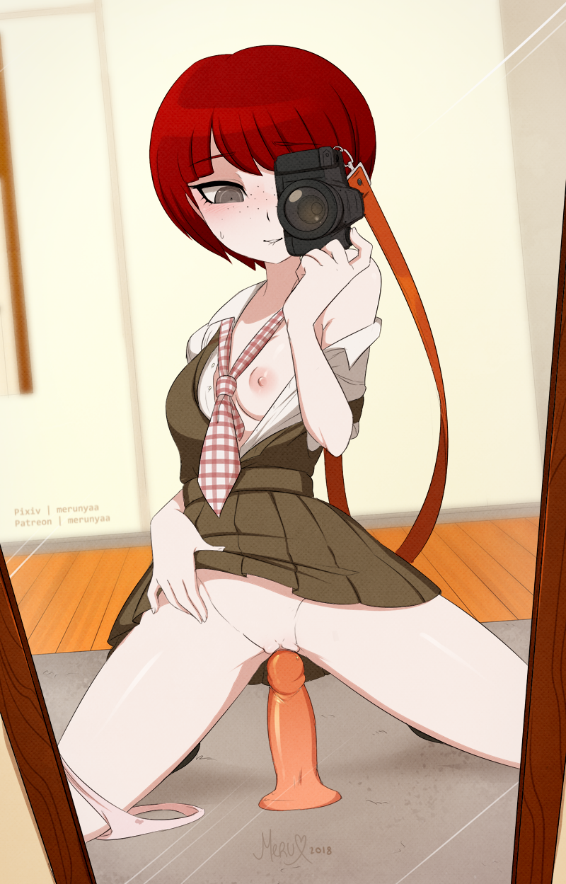koizumi mahiru (danganronpa and 1 more) drawn by merunyaa