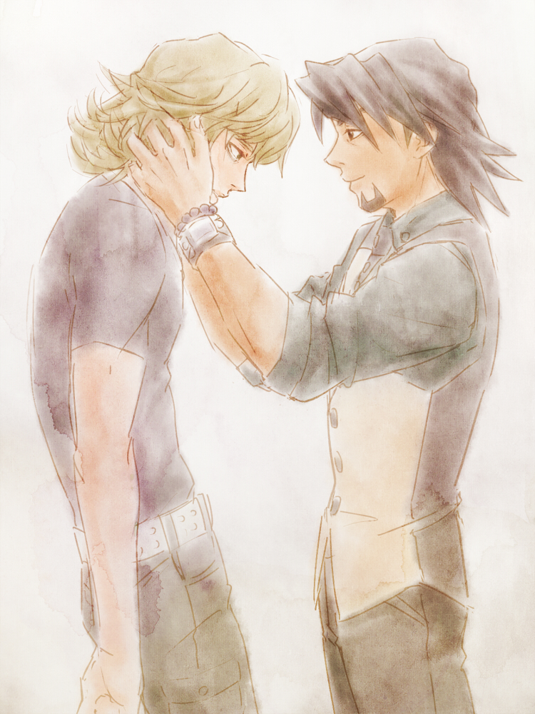 barnaby brooks jr. and kaburagi t. kotetsu (tiger & bunny) drawn by mb_(ohtsuka)