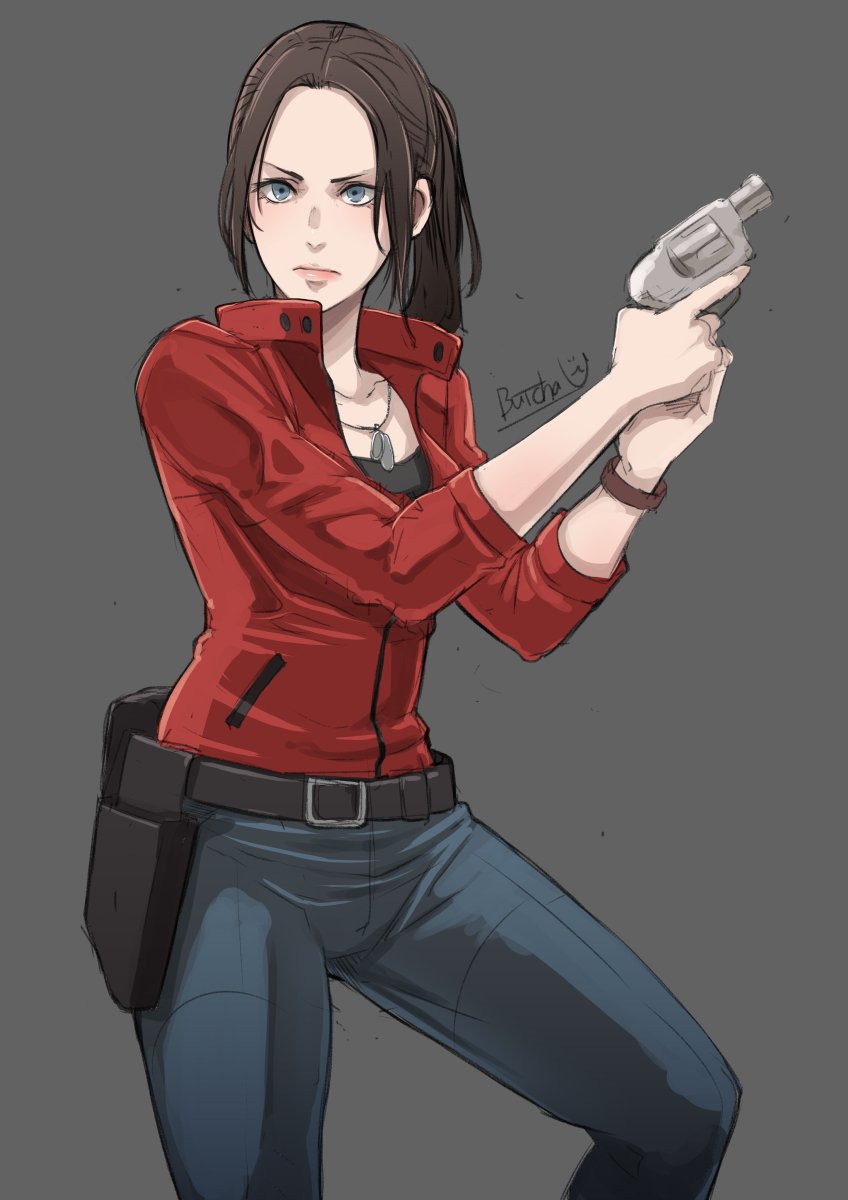 claire redfield (resident evil and 1 more) drawn by butcha-u