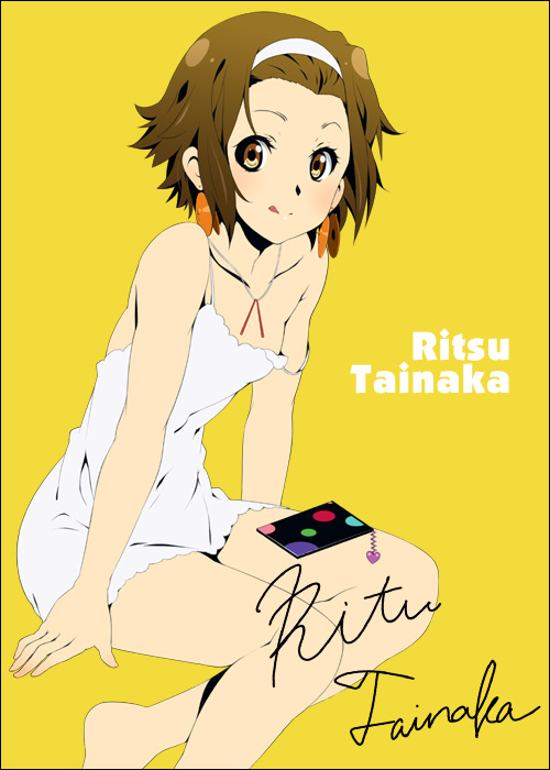 tainaka ritsu (k-on!) drawn by mizuki_makoto