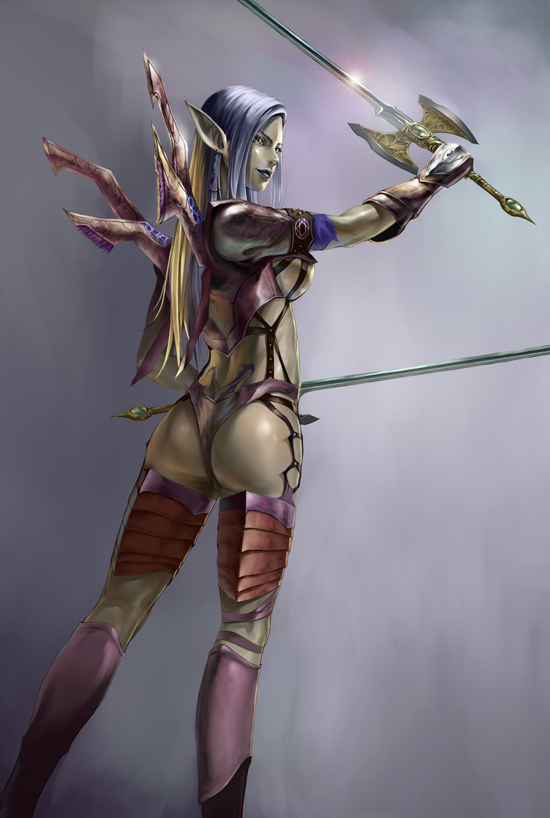 player character and dark elf (lineage and 1 more)