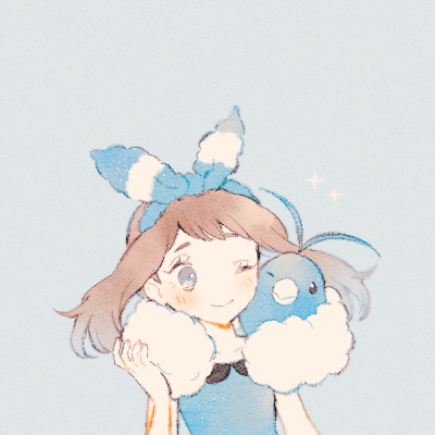 may and swablu (pokemon and 1 more) drawn by ryokuno_green