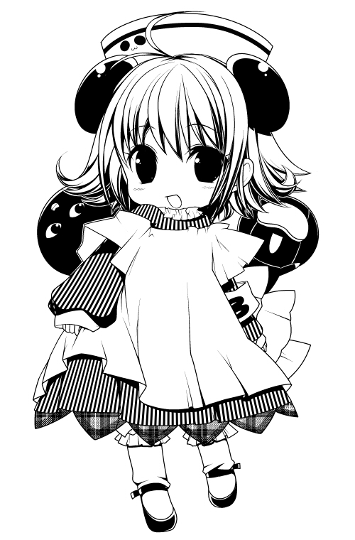 piyoko and nazo gema (di gi charat) drawn by kosumo