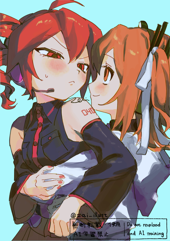 kasane teto and adachi rei (utau and 1 more) drawn by senzai