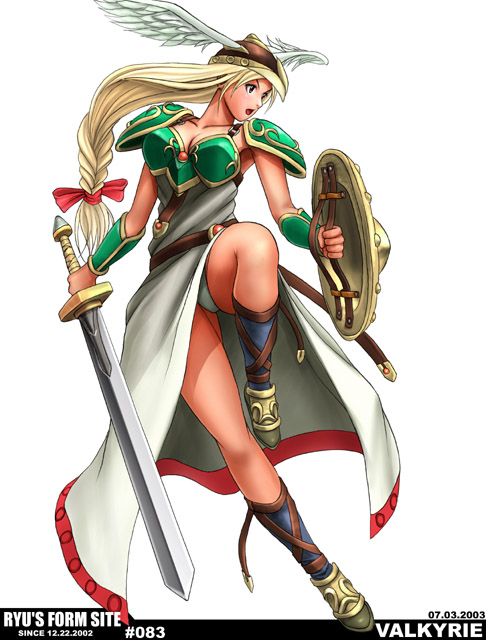 valkyrie (valkyrie no densetsu) drawn by ryu_(ryu's_form_site)