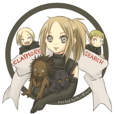 miria, helen, deneve, rigardo, and mantis being (claymore)