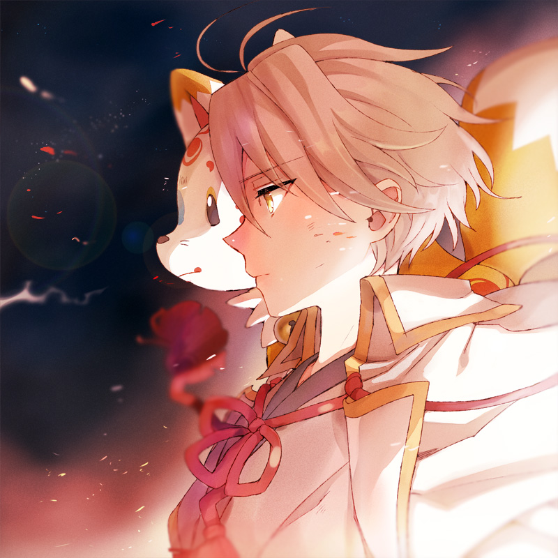 konnosuke and saniwa (touken ranbu and 1 more) drawn by houhou_(black_lack)