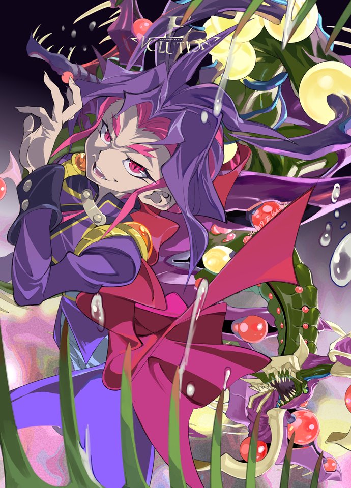 joeri and starving venom fusion dragon (yu-gi-oh! and 1 more) drawn by e_volution