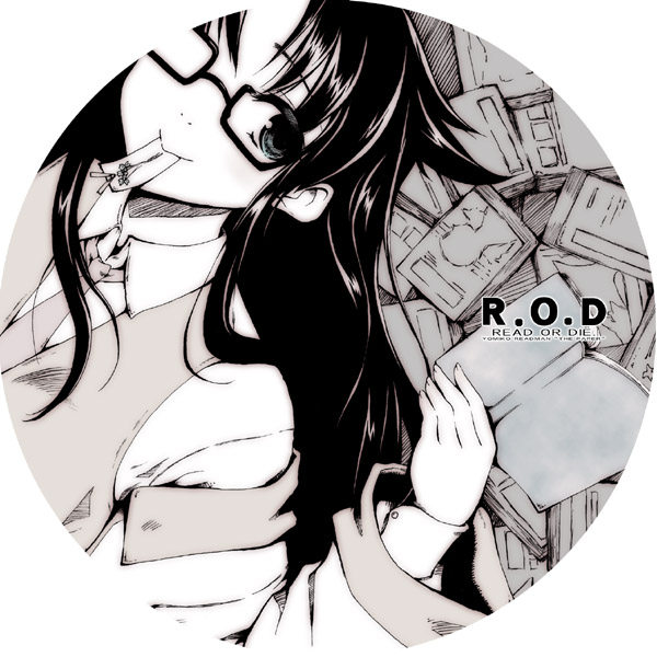 yomiko readman (read or die) drawn by takayoshi