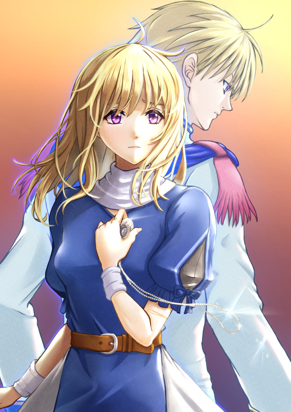 elena stoddart and chester stoddart (ys and 1 more) drawn by chiga_akira