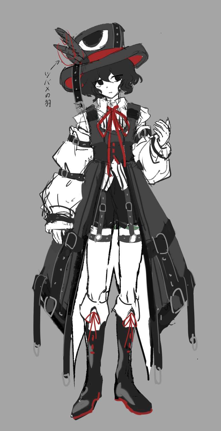 enraku tsubakura (len'en) drawn by hemo_(hemoroda)