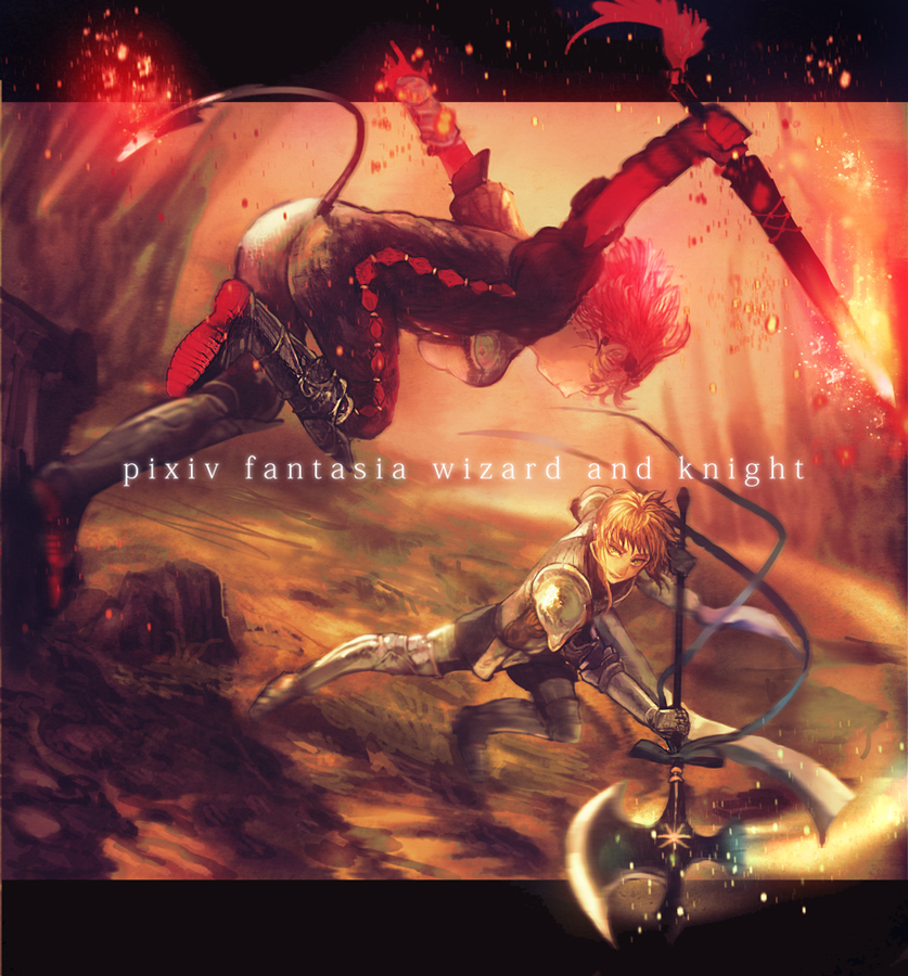 pixiv fantasia and 1 more drawn by chibi_(shimon)