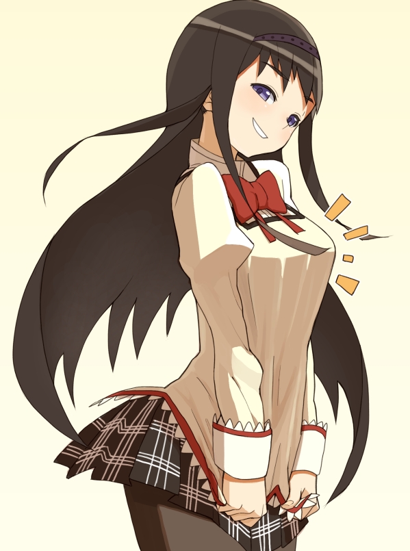 akemi homura (mahou shoujo madoka magica) drawn by accio