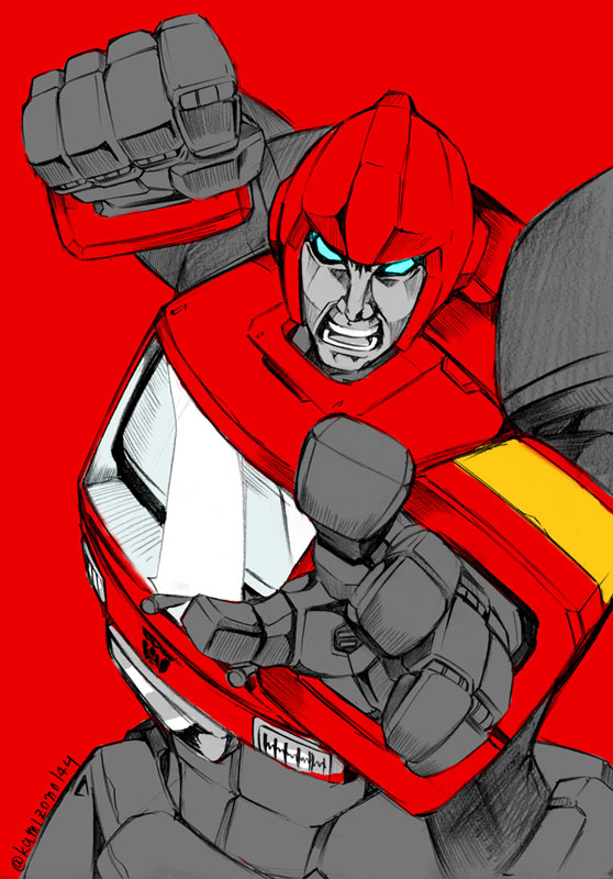 ironhide (transformers and 1 more) drawn by kamizono_(spookyhouse)